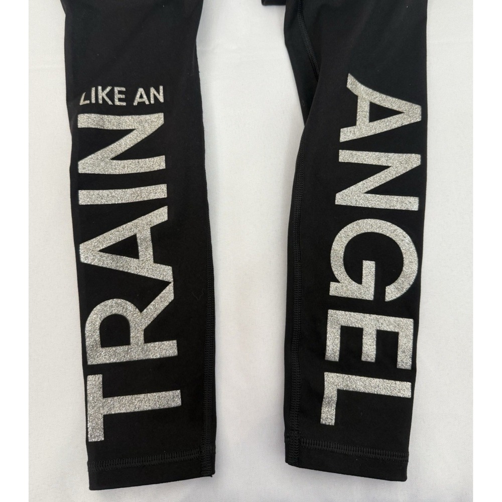 Lot of 2 Victorias‎ Secret Sport Knockout Leggings Womens Size XS Blue Black - Picture 9 of 9